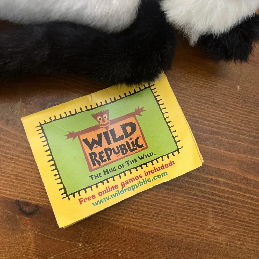 NWT Vintage Wild Republic Panda Hanging Plush‎ 1999